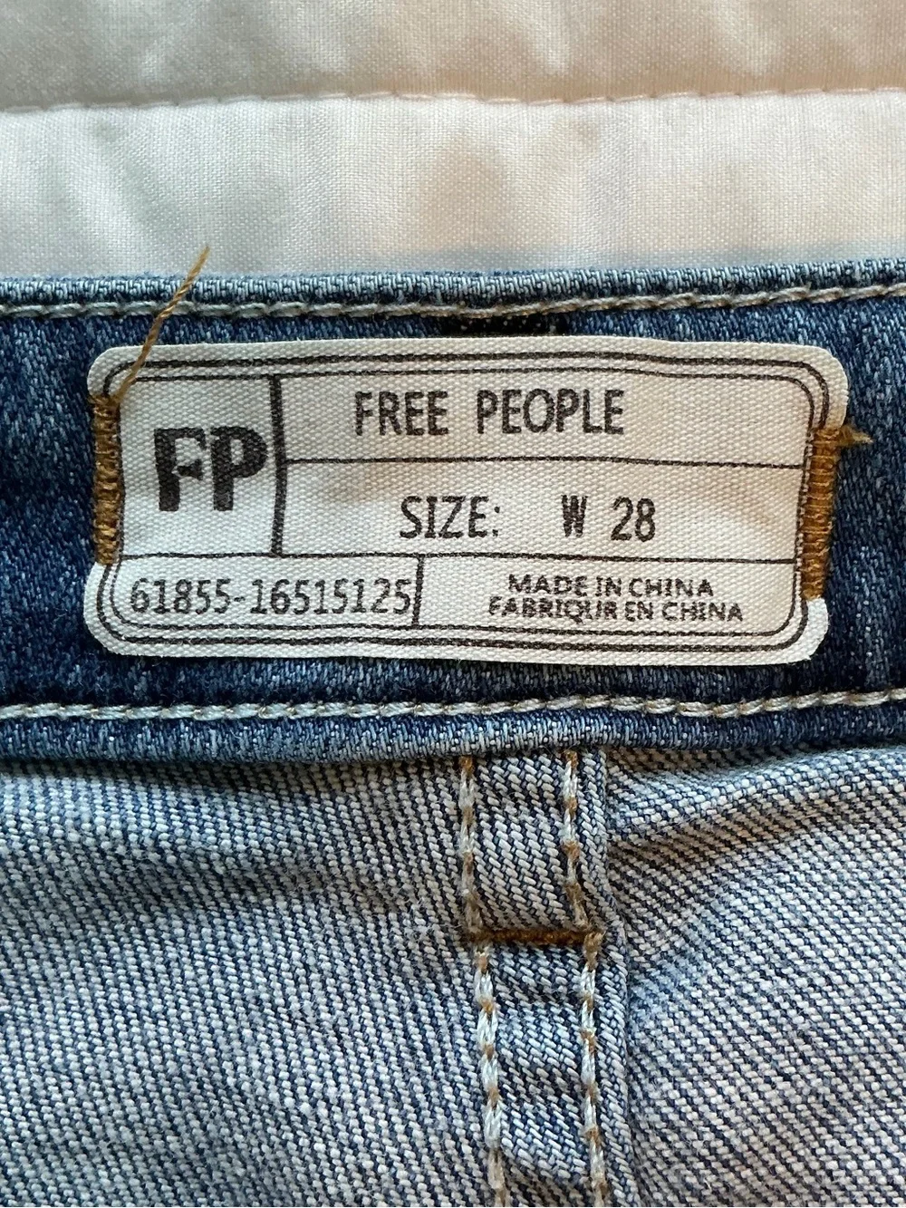 Free People high rise